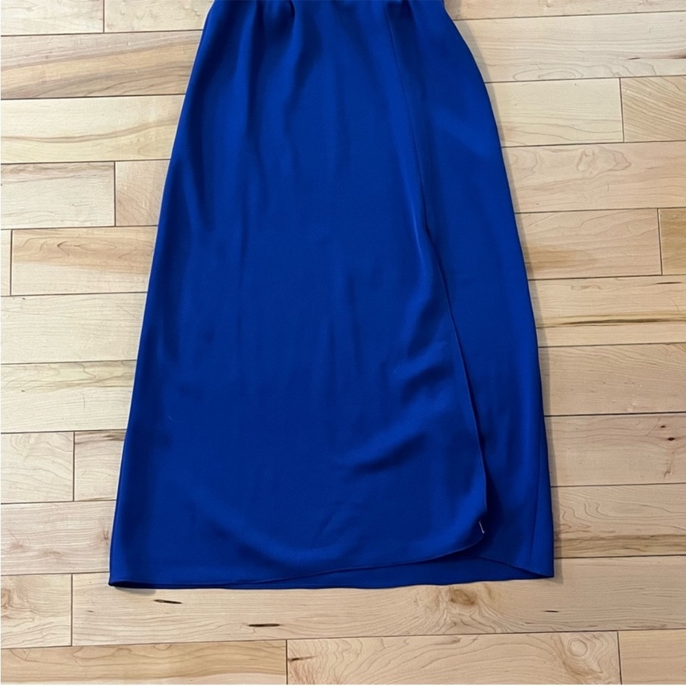 NWT Amanda Uprichard | REVOLVE Matthews Dress in Admiral Blue, Size Extra Small - Picture 3 of 8